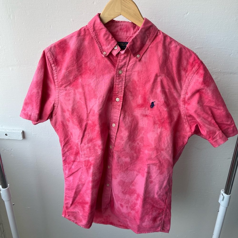Polo by Ralph Lauren Men's Vibrant Pink Shirt